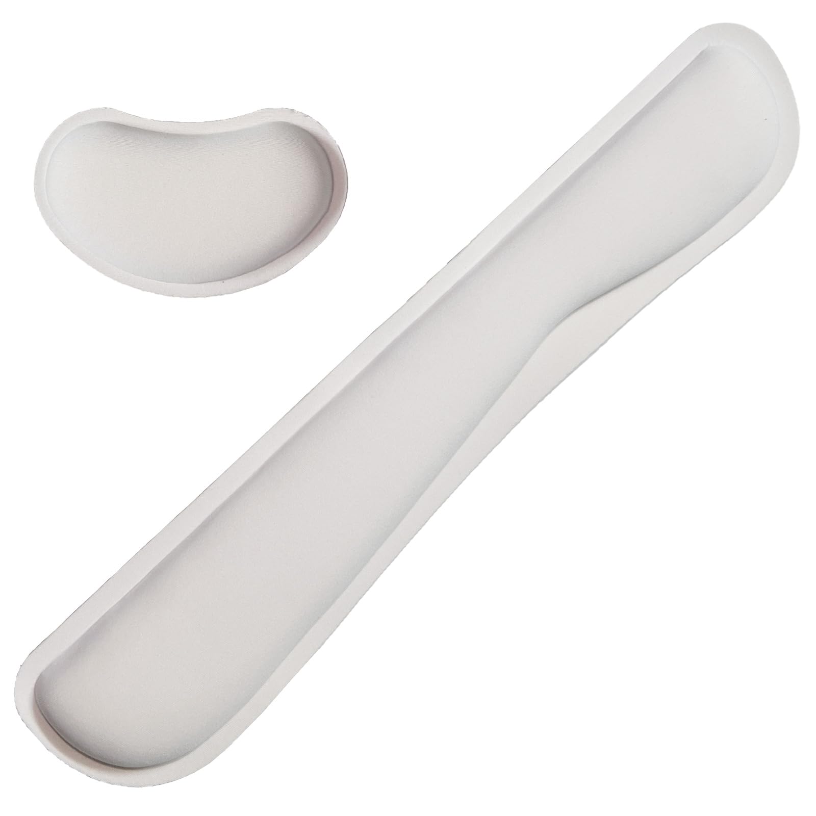 Keyboard Wrist Rest Mouse Wrist Support Set, Memory Foam Wrist Rest Pad for Computer Laptop Keyboard Mouse, Ergonomic Wrist Cushion Support for Typing