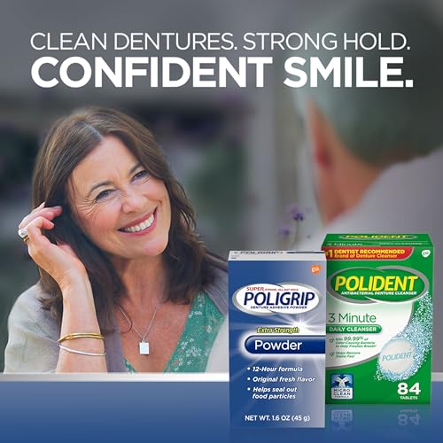 Poligrip 310158313106 Extra Strength Denture Adhesive Powder thumb #6
