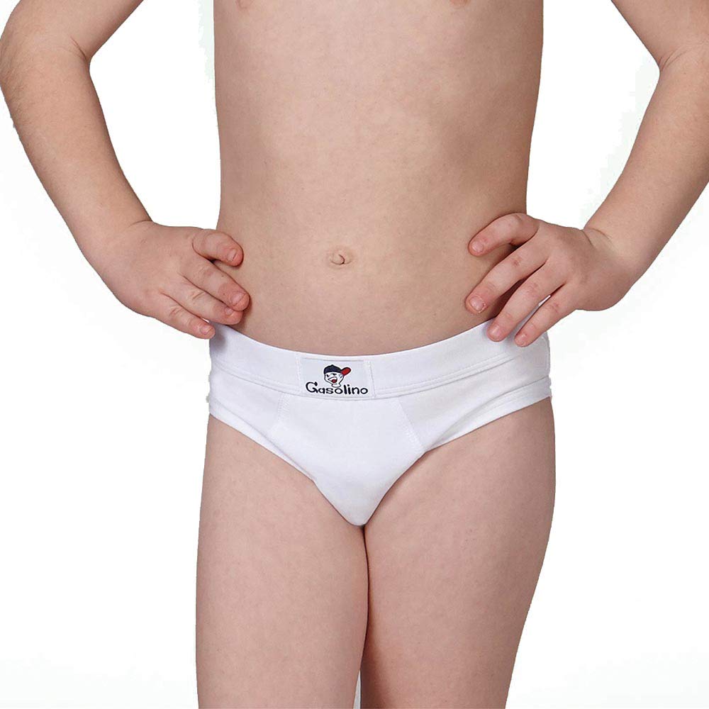 (6pz) Slip Cotone Elasticizzato Bimbo