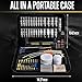 GLORYFIRE Gun Cleaning Kit Rifle Handgun Shotgun Pistol Cleaning Kit for All Guns with High-end Brass Brushes, Mops, Jags, Reinforced, Lengthened Rods and Gun Cleaning Snake&Ropes