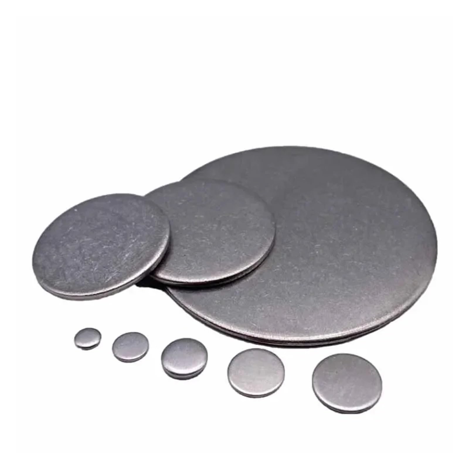 Lamiera tonda piatta in acciaio inossidabile, Set di dischi in acciaio inossidabile spessore 1-4 mm diametro 6-80(2.5mm,80mm(1Pc))