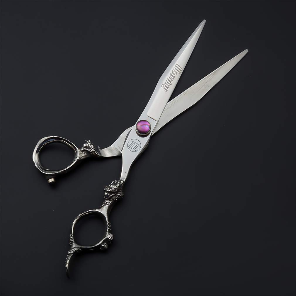 7.0 inch Governare Dell'animale Domestico Forbici, in Acciaio Inox Professionale Dell'animale Domestico Forbici di Taglio dei Capelli Utensili per Taglio di Capelli