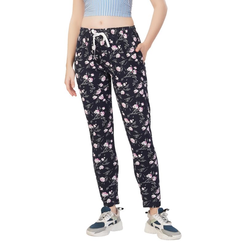 trylo Riza Hosiery Fabric Relaxed Fit Printed Full Length Pyjama PJ-5001-picture-7