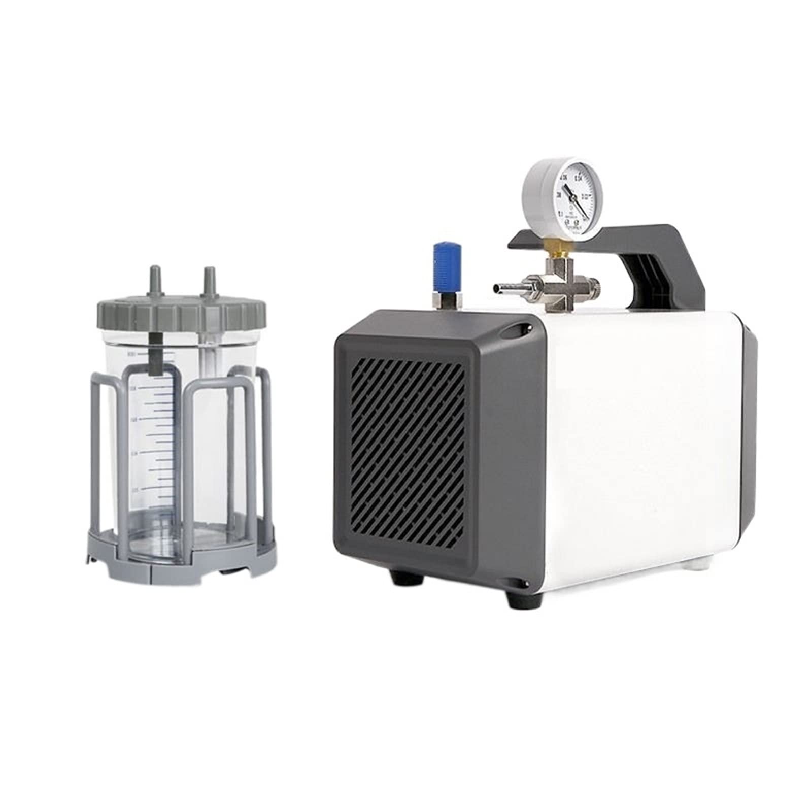 Laboratory Filtration Oil-Free Diaphragm Vacuum Pump Small Portable Electric Air Pump Positive and Negative Pressure Adjustable