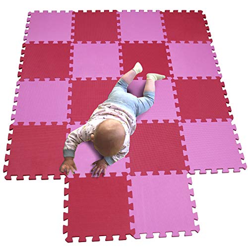 Mqiaoham Tapis De Sol Puzzle Tapis Mousse Bebe Jeu Enfant Aire De Jeux Pour Puzzle Multicolores Enfants Baby Mat A Ramper Activite Epais Puzzle Mat Baby A Ramper Bleu Rouge Gris