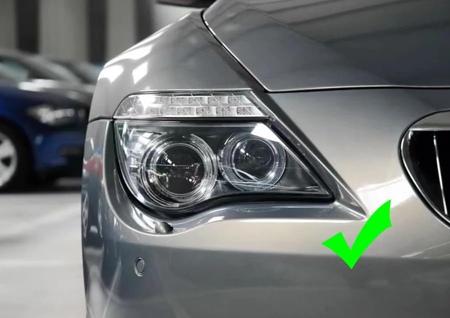 Vitre de phare BMW E63 E64 rechange droite pour retrouver un éclairage clair - 3