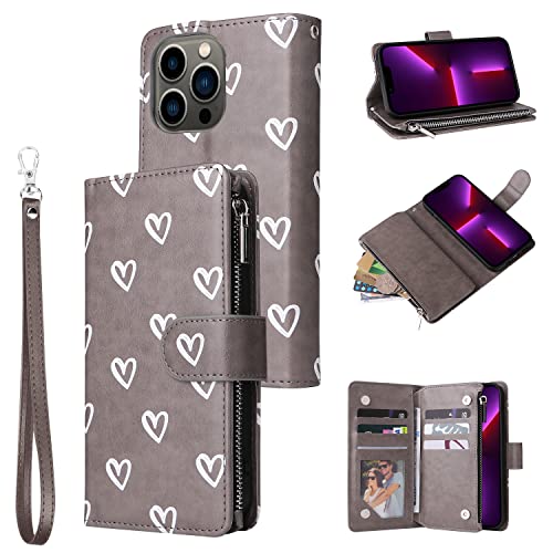 UEEBAI Wallet Case for iPhone 12/iPhone 12 Pro 6.1 inch