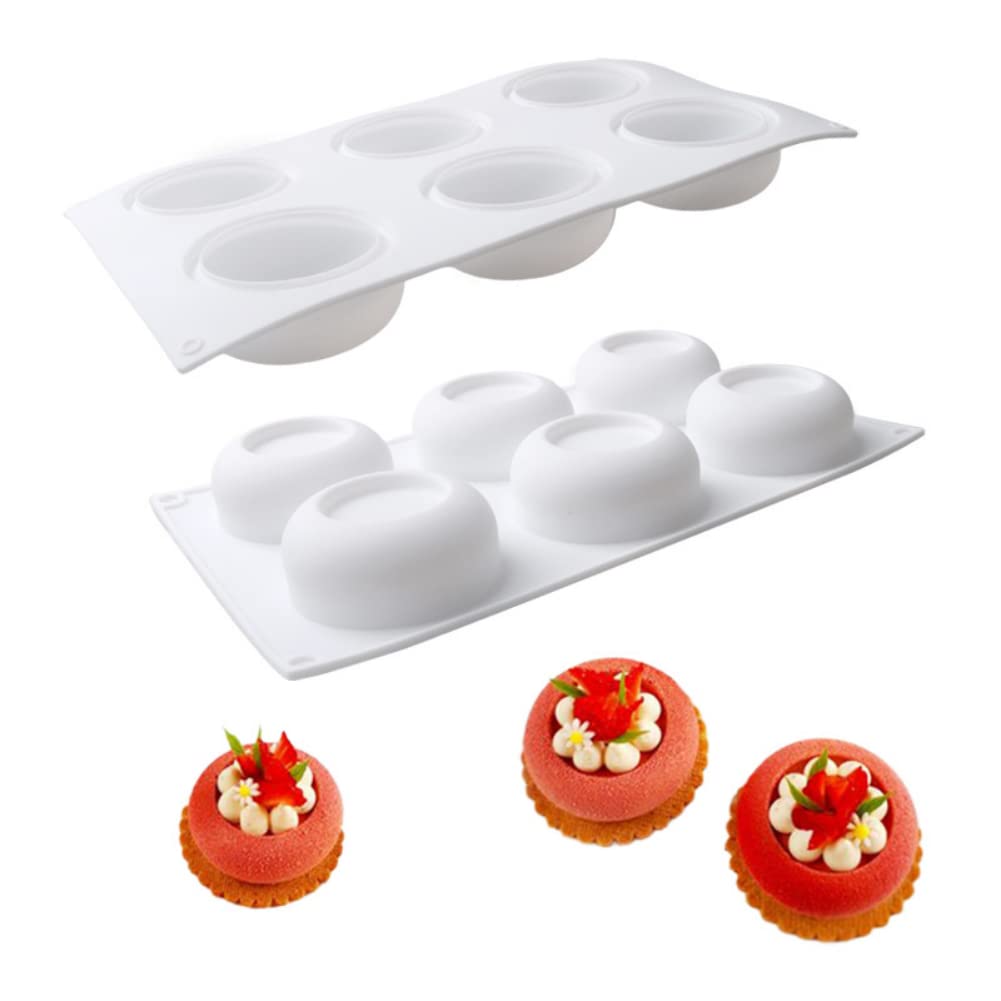 DUBENS 3D siliconen bakvorm met 15 holtes voor het bakken van mousse, cake, fruit, Franse desserts, ijs, taartdecoratie