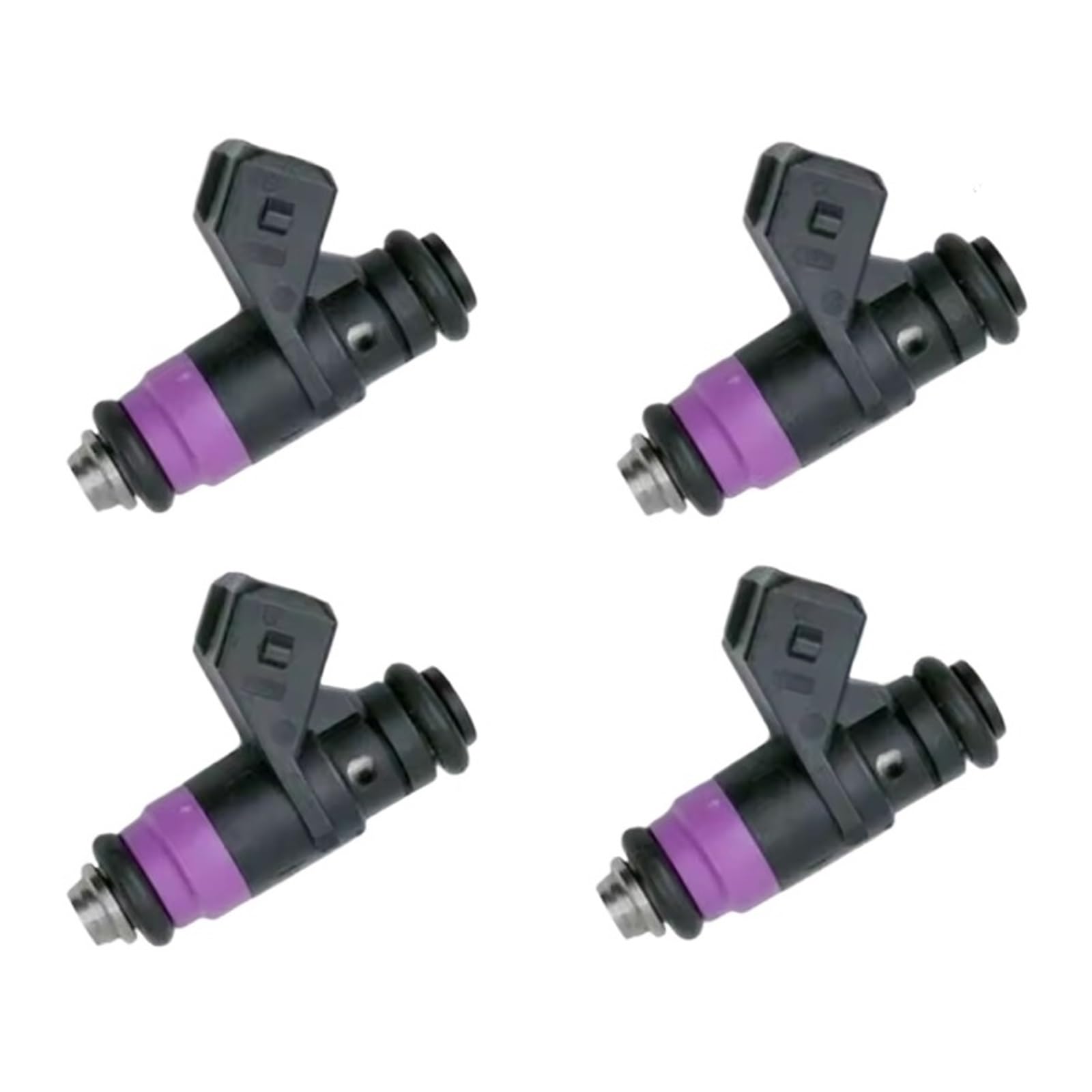 4pcs Fuel Injector 8200132259 Compatible with Renault Megane Laguna Scenic Clio Fluence 2002-2010 1.6L Replacement Parts 8200505191 H132259