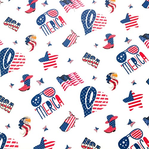 Texco 100% Combed Cotton Printed Fabric by the Yard