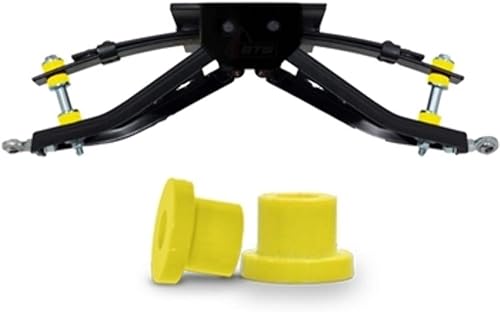 Performance Plus Carts MJFX/GTW Kit de elevación de carrito de golf Bujes de repuesto con brazo en A - Amarillo