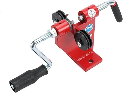 Chainsaw Saw Chain Spinner, Bench Rivet Spinner, Bench Mount Chain Rotator, Chain Breaker and Spinner Combination Saw Link Riveting Rivet Loop Joiner Spinner, Chain Saw Repair Tool