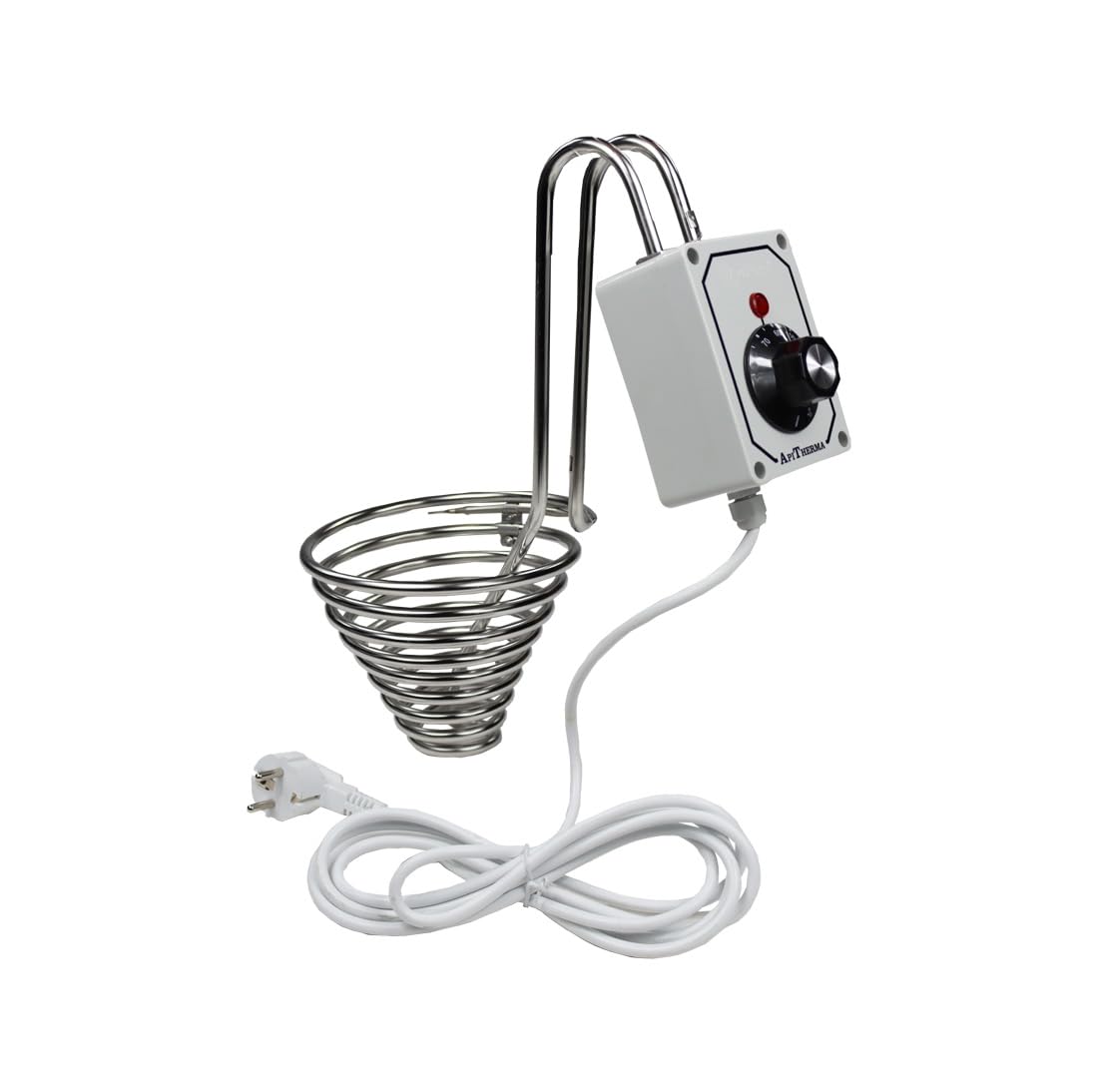 Honig-Therme mit Thermostat Honigspirale Honigtherme Heizung mit Temperaturregler zum Dekristallisieren von Honig und cremig machen Imker Imkerei
