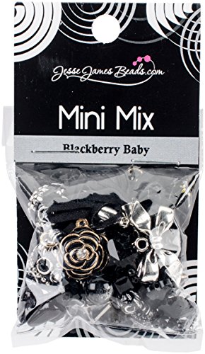 Jesse James Buttons Jesse James Bead Mini Mix BeadMini BlackBerry Baby