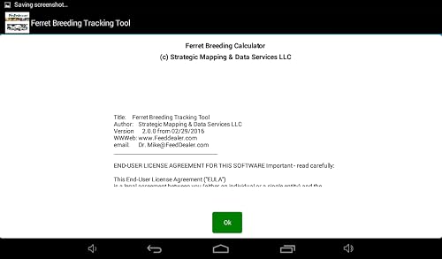 Ferret Breeding Tracking Tool – vue 4
