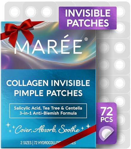 MAREE Invisible Pimple Patches - Clear Pimple Patches...