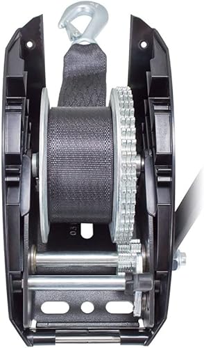 Miniatura 6 de Dutton-Lainson DLx1500FC - Cabrestante de tracción, cubierta completa, correa de 20 pies, capacidad de 1500 libras