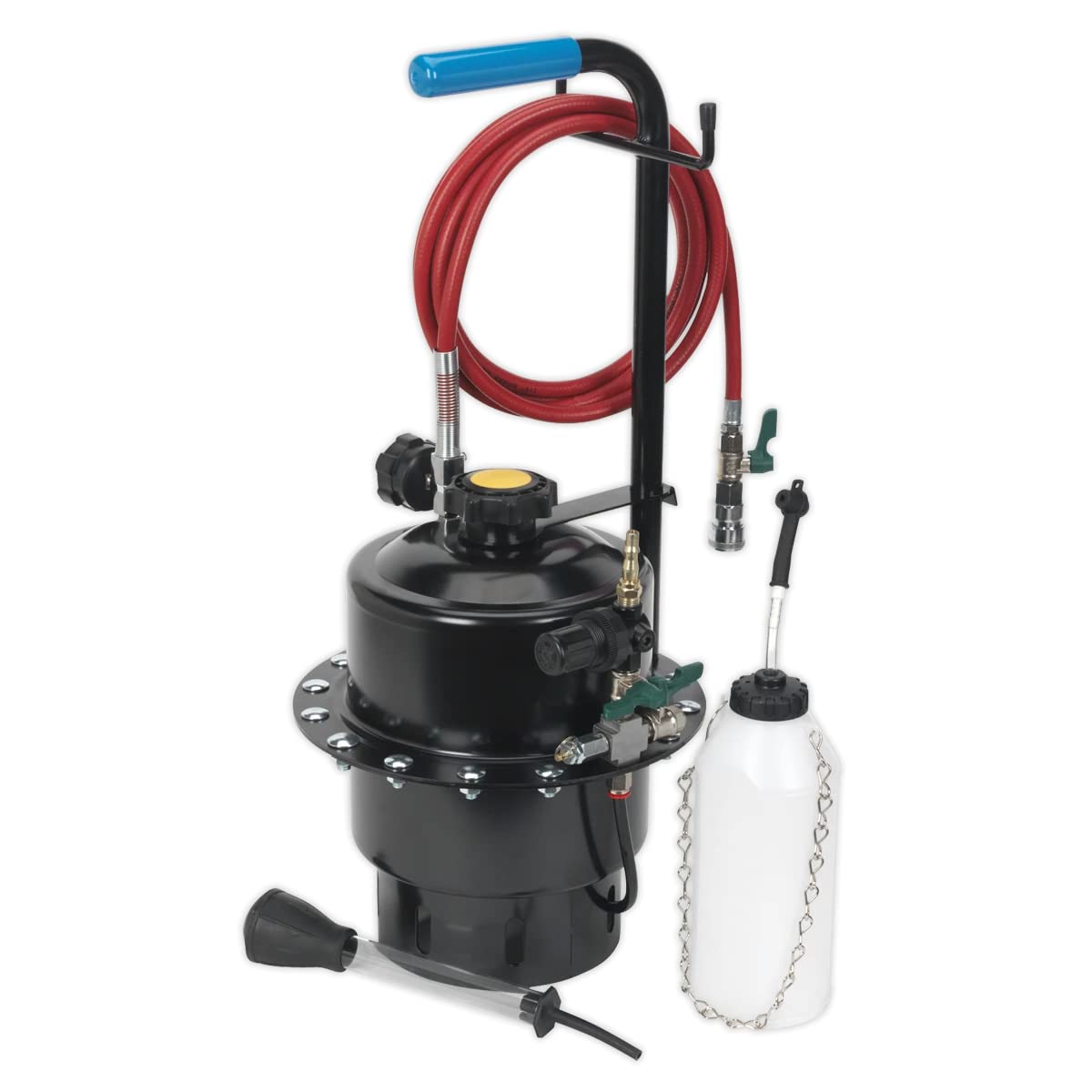 1x Sealey Pneumatic Brake & Clutch Pressure Bleeder Kit - VS0204A