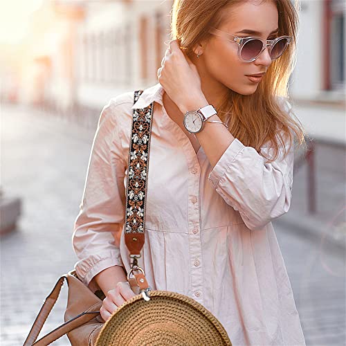 Ninefox Adjustable Length Handbag Purse Strap Wide Shoulder Strap Replacement Belt Crossbody Canvas Bag Handbag Canvas Crossbody Bag Strap #TOP7