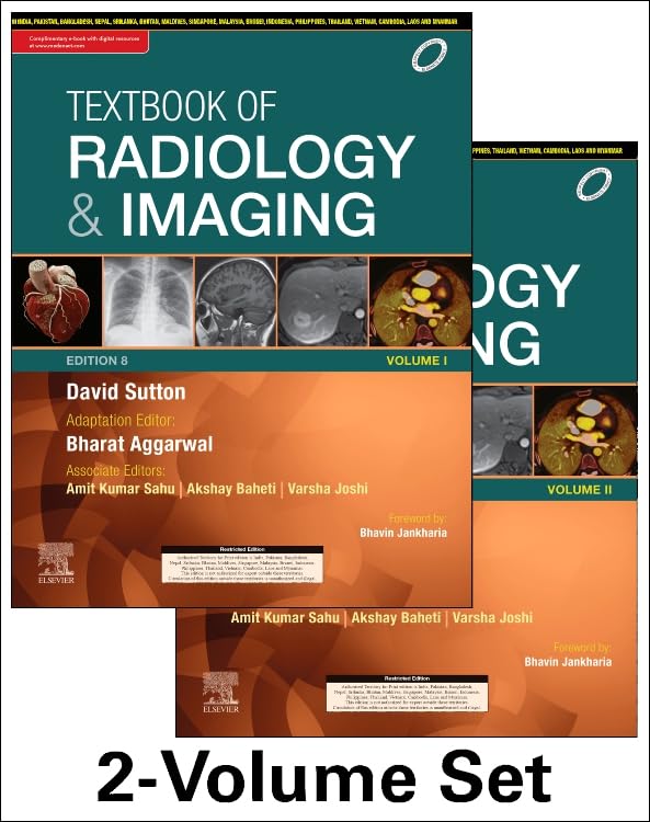 TEXTBOOK OF RADIOLOGY AND IMAGING WITH ACCESS CODE 2 VOL SET 8ED (HB 2024)