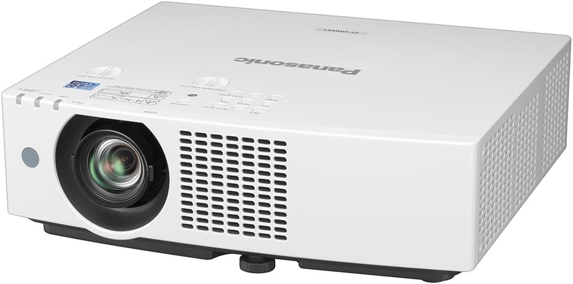 Panasonic PT-VMZ61 WUXGA LCD Laser Projector, 6200 Lumens, White — primary product photo