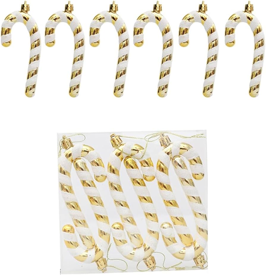 Amazon.co.jp: JSGHGDF 6個 キラキラキャンディケーン クリスマス Amazon.co.jp: JSGHGDF 6個 キラキラキャンディケーン クリスマス