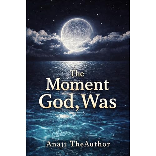 THE MOMENT GOD, WAS Audiobook By ANAJI THEAUTHOR cover art