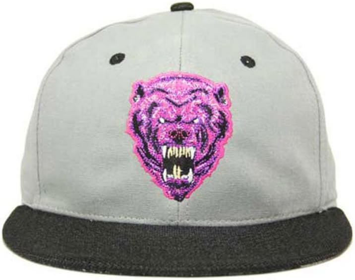 Krewella Grey Fitted Hat