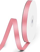 Vista 96 de Cinta de satén de 5/8" x 100 yardas - Cinta de seda naranja otoñal con carrete - Ideal para envolver regalos, ramos florales, manualidades