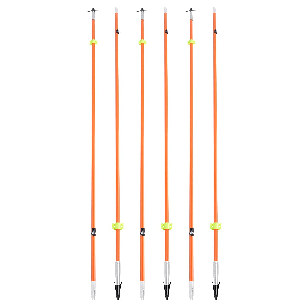 SHARROW Bowfishing Pesca con L'Arco Frecce di Pesca in Fibra di Vetro Frecce da Pesca ad Arco Frecce in Vetroresina Pesca Pesci Caccia