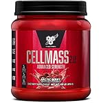 BSN CELLMASS 2.0 Post Workout Recovery with BCAA, Creatine, & Glutamine - Keto Friendly - Arctic Berry, (25 Servings) (1048058)