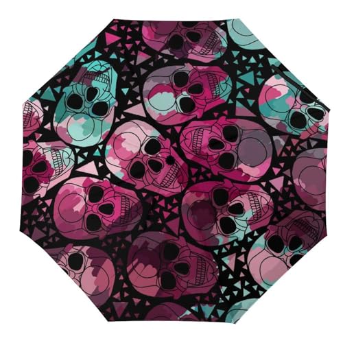 Parapluie pliant papillon violet idéal pour vos voyages quotidiens