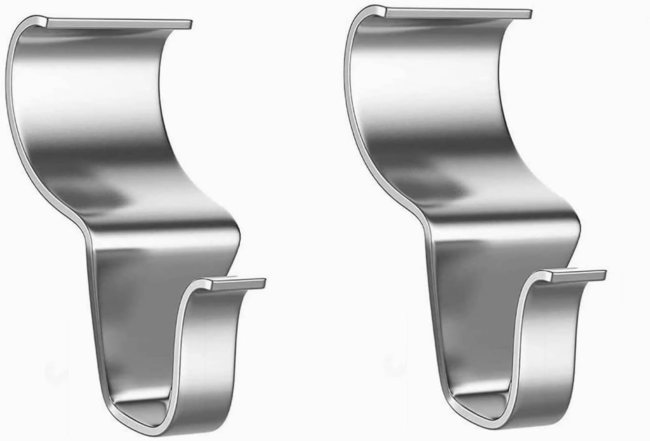 Siding Hooks for Hanging Heavy Duty Stainless Steel Vinyl Siding Hangers, Low Profile No Hole Siding Clips for Hanging Lights Wreath Decorations Home Storage Room Garage Warehouse Indoor Outdoor