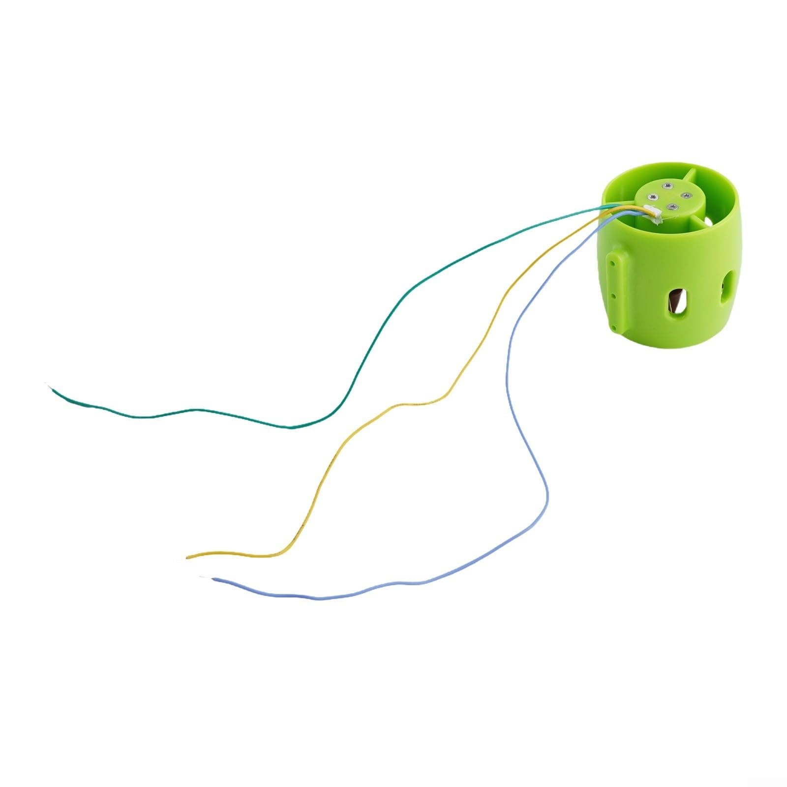 Impulsor subacuático sin escobillas para barcos y kayaks modelo RC rodamiento de acero inoxidable aleación de aluminio Shell verde 12-24V 30-200W (en sentido antihorario)