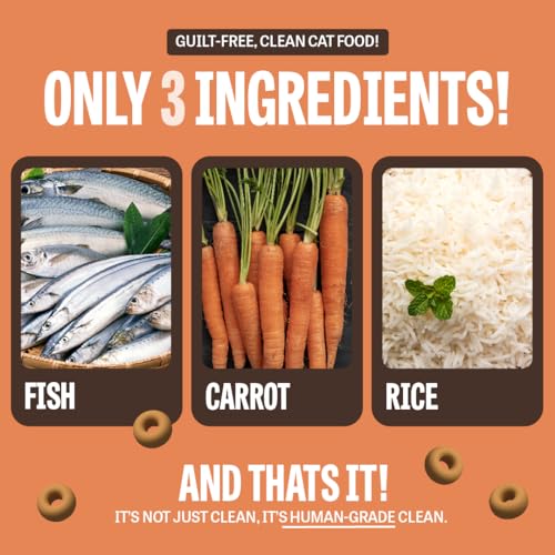 Image of Petrcux Fish & Carrot Cat Treats, 70g