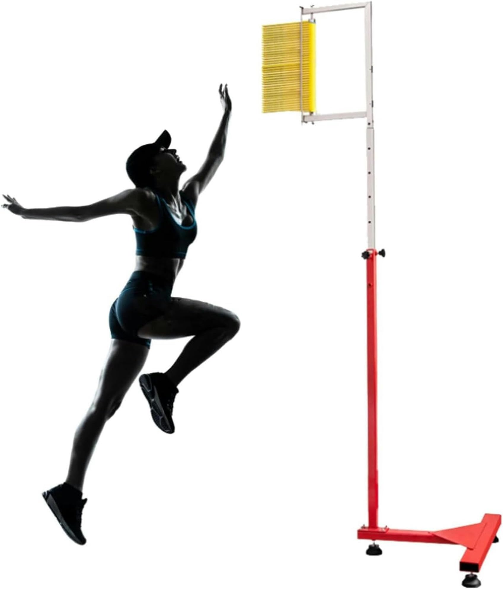 Entraîneur de saut vertical portable avec base stable pour fitness