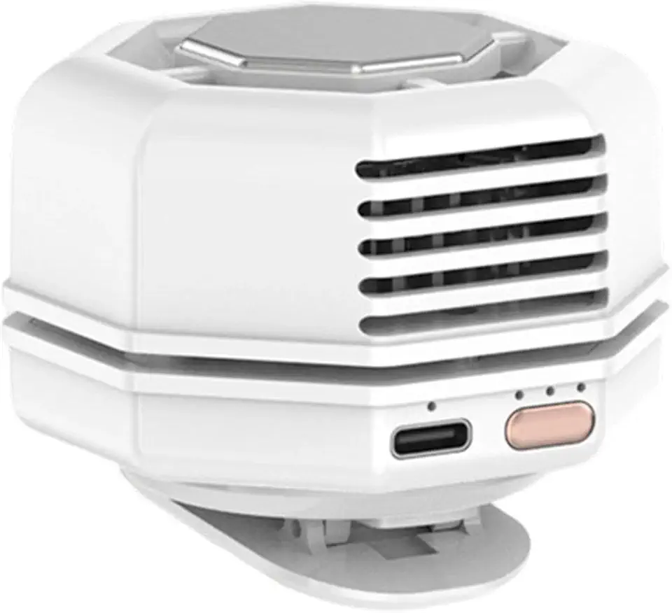 Mini Ventilador de Clipe,Ventilador Pessoal Ajustável de 3 Velocidades com Fluxo de Ar - Ventoinha de Prender Pequena - para Viagens Campismo Quarto Cruzeiro Verão Ar Livre Golfe Mulheres