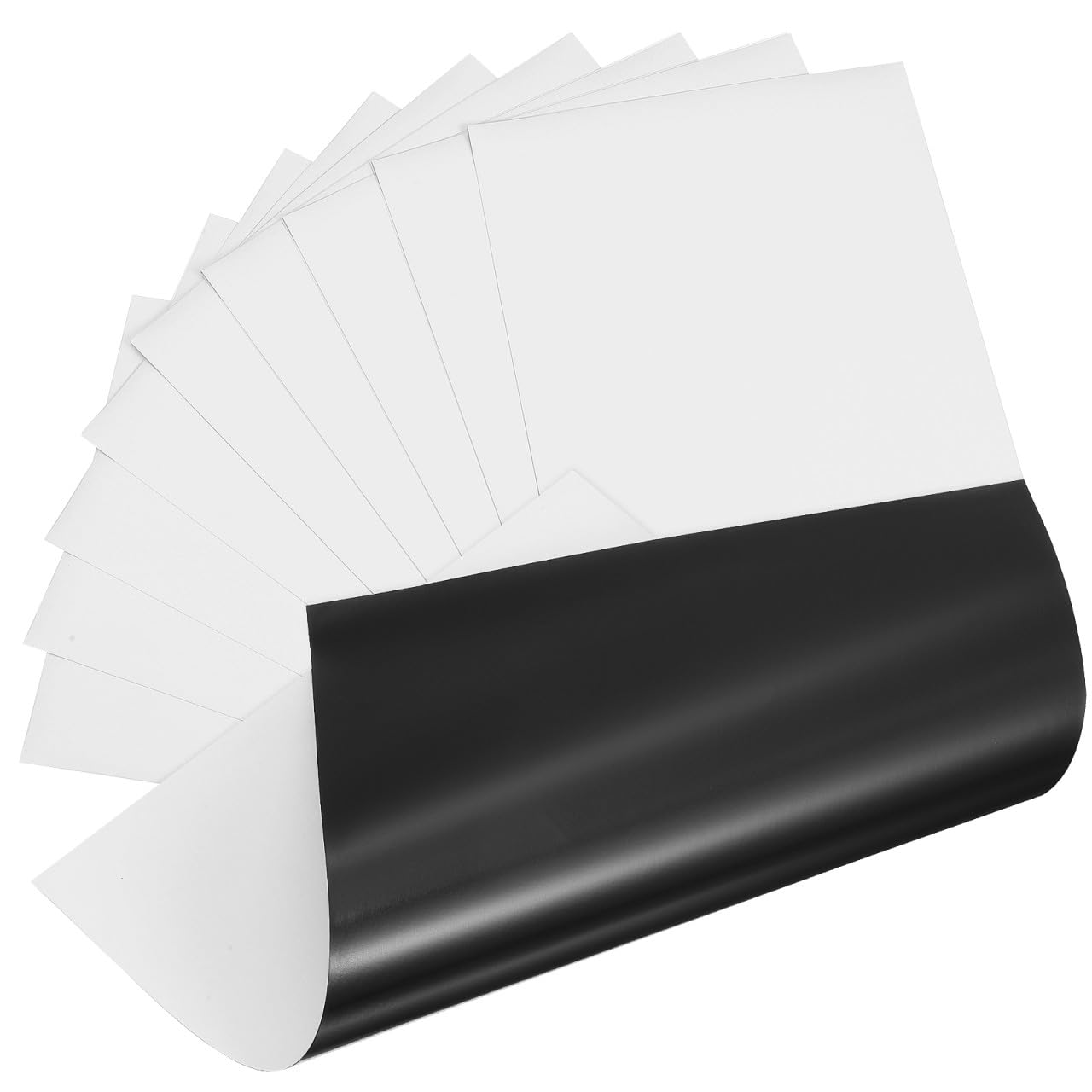 Feuilles Magnétiques Imprimables 10 Feuilles pour Impression Claire et Vive Utilisation en Bricolage et Création D'étiquettes