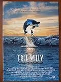 映画パンフレット フリー・ウィリー(1993作品) 編集・発行:松竹株式会社事業部(A4版)1994年発行 監督: サイモン・ウィンサー  脚本: キース・ウォーカー  出演: ジェイソン・ジェームズ・リクター