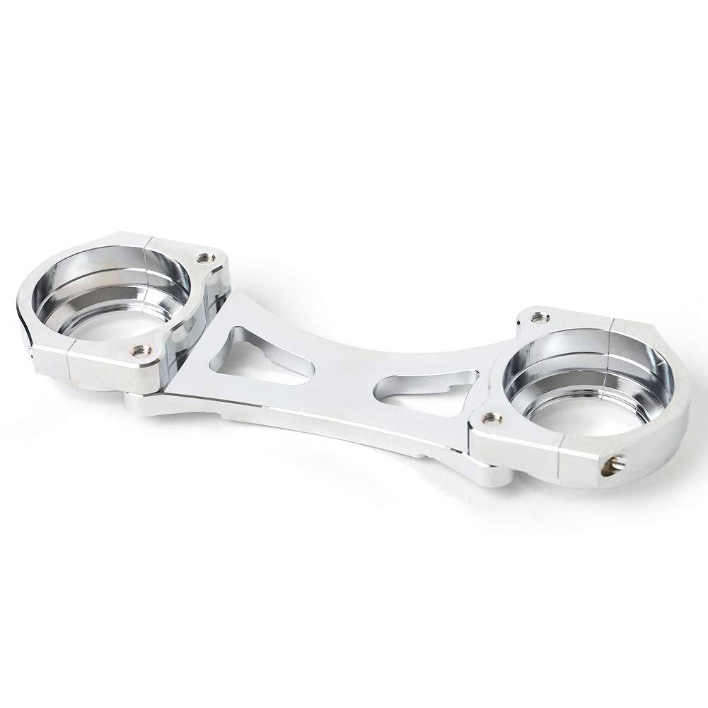 TARAZON 49mm Gabelstabilisator Gabelstrebe Vorne für Harley Davidson Dyna Super Glide FXD 2006-2014 Street Bob 2006-2017 Low Rider FXDL