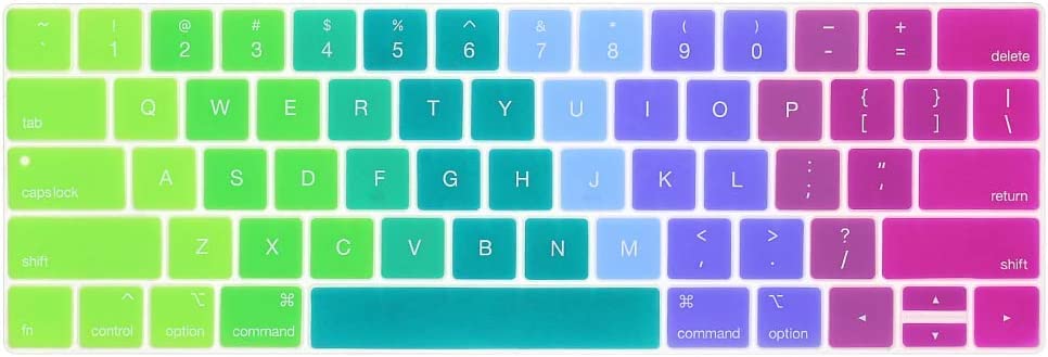 See full amazon price history chart for Oaky Premium Keyboard Cover for MacBook Pro 13/15 inch with Touch Bar Release 2018,2017, 2016 Model A1706, A1707, A1989, A1990 Keyboard Protective Skin - Rainbow Oaky Premium Keyboard Cover for MacBook Pro 13/15 inch with Touch Bar Release 2018,2017, 2016 Model A1706, A1707, A1989, A1990 Keyboard Protective Skin - Rainbow (B0B5ZK3L5S) Amazon Price History, Amazon Price Tracker