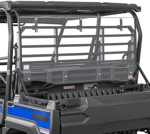 KEMIMOTO Rear Windshield, Hard Coated Back Window Compatible with...