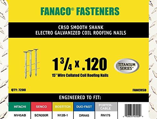 NATIONAL NAIL 0611110 7.2K 1-3/4-Inch Roof Nail