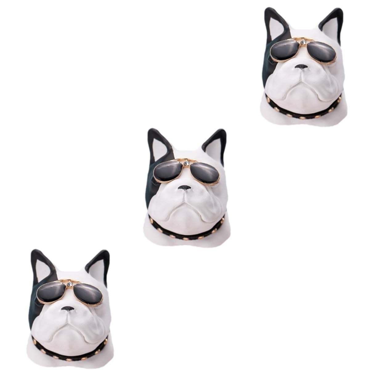 ABOOFAN 3pezzi Car Air Freshener Clip Pitbull Diffusore Fragranza Per Auto Decorazione Per Venti Facile Da Installare Per Delle Auto