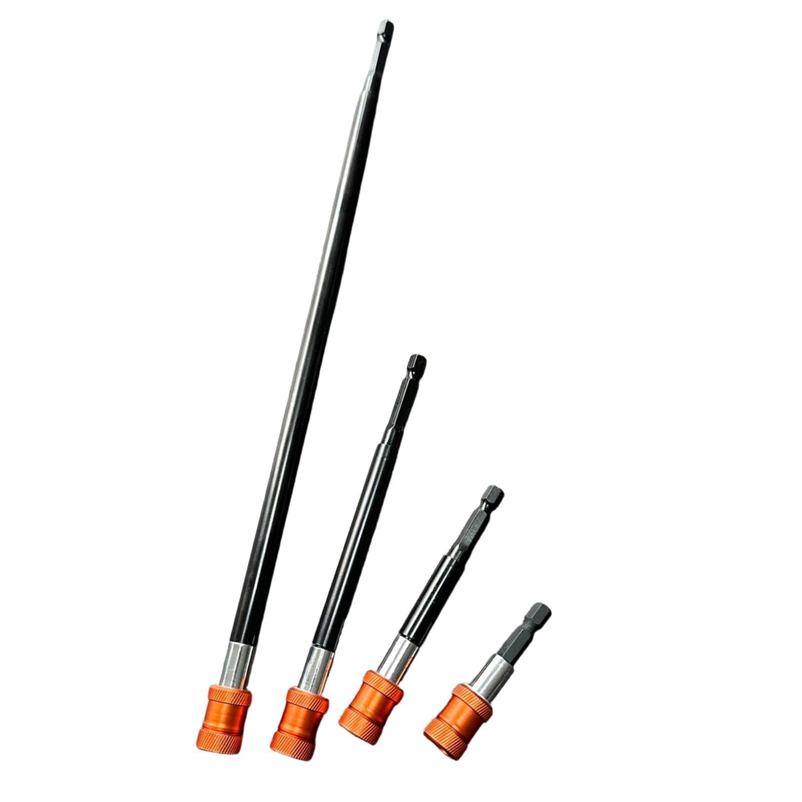 Magnético para Destornillador con 4 Portapuntas Ergonómicos de Cambio Rápido para Bricolaje