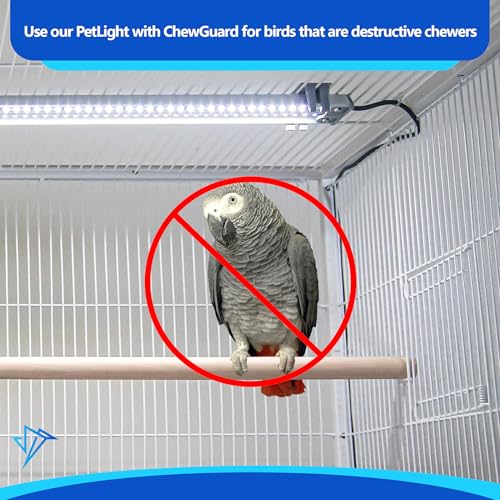 M&M Cage Company LED-03-10-A Bird Cage Light - Full Spectrum Led Pet Light thumb #4