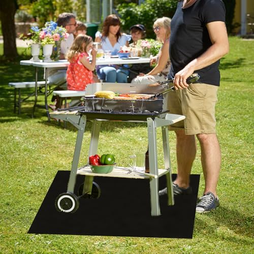 Tapis barbecue extra large étanche contre les taches de graisse - 3