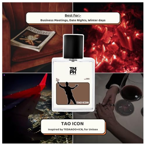 Image of TMPerfumehouse TAO ICON EDP for Men & Women | woody, Aromatic & Long Lasting Perfume Spray | Iris, Powdery & Earthy Fragrance | Luxury Gift for Him & Her | TMPH | 50ml