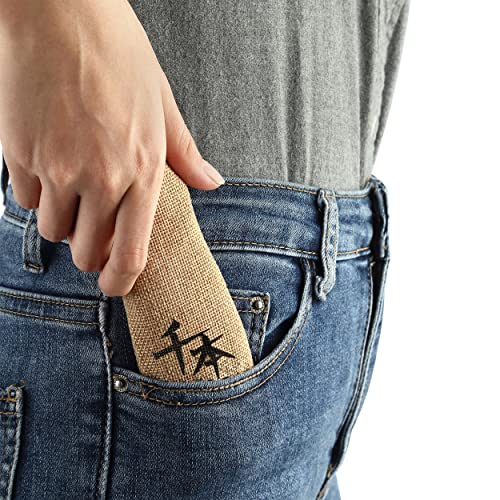 SENBON 440A Stainless Steel Super Sharp Japanese Pocket Folding Chef Knife Peeling Utility Knife Color Wooden Handle Camping Travel Outdoor Portable Kitchen Knife - Image 4