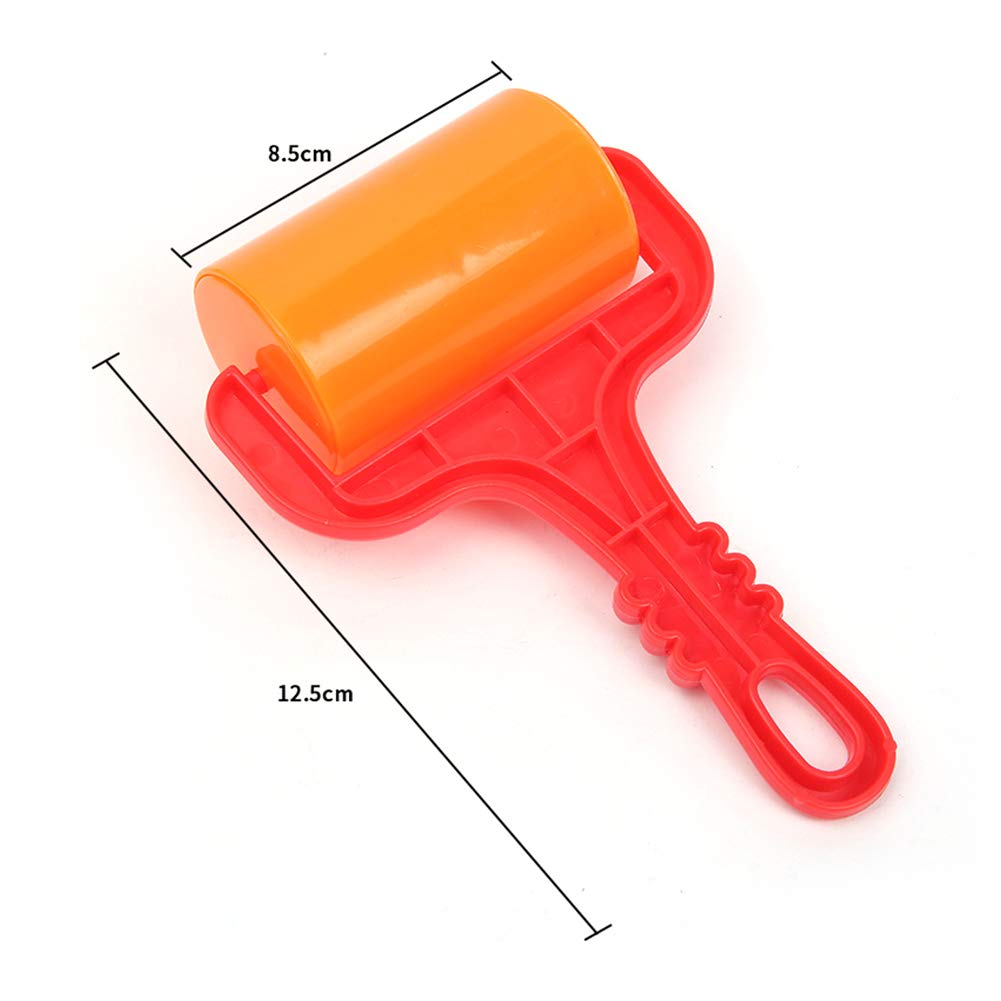 Rouleau Presseur Pour Peinture Diamant - Outil Plastique Compact (12.5x8.5cm) - Pour Fixer Les Strass Sur Toile DIY